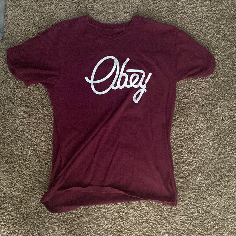 Red Obey T-Shirt